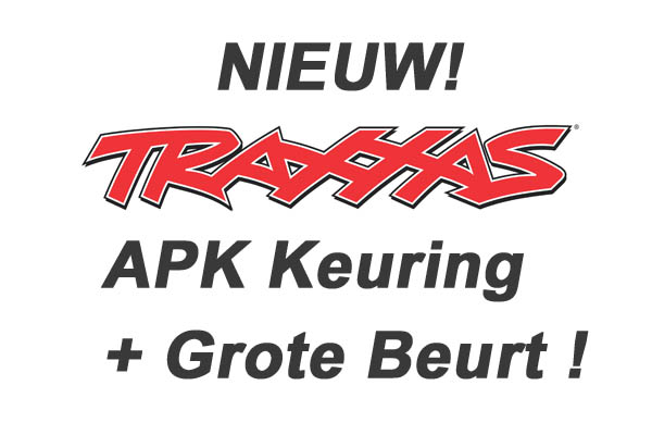 APK + Onderhoudsbeurt voor uw Traxxas Elektro Model